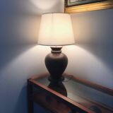 Terracotta foot lamp
