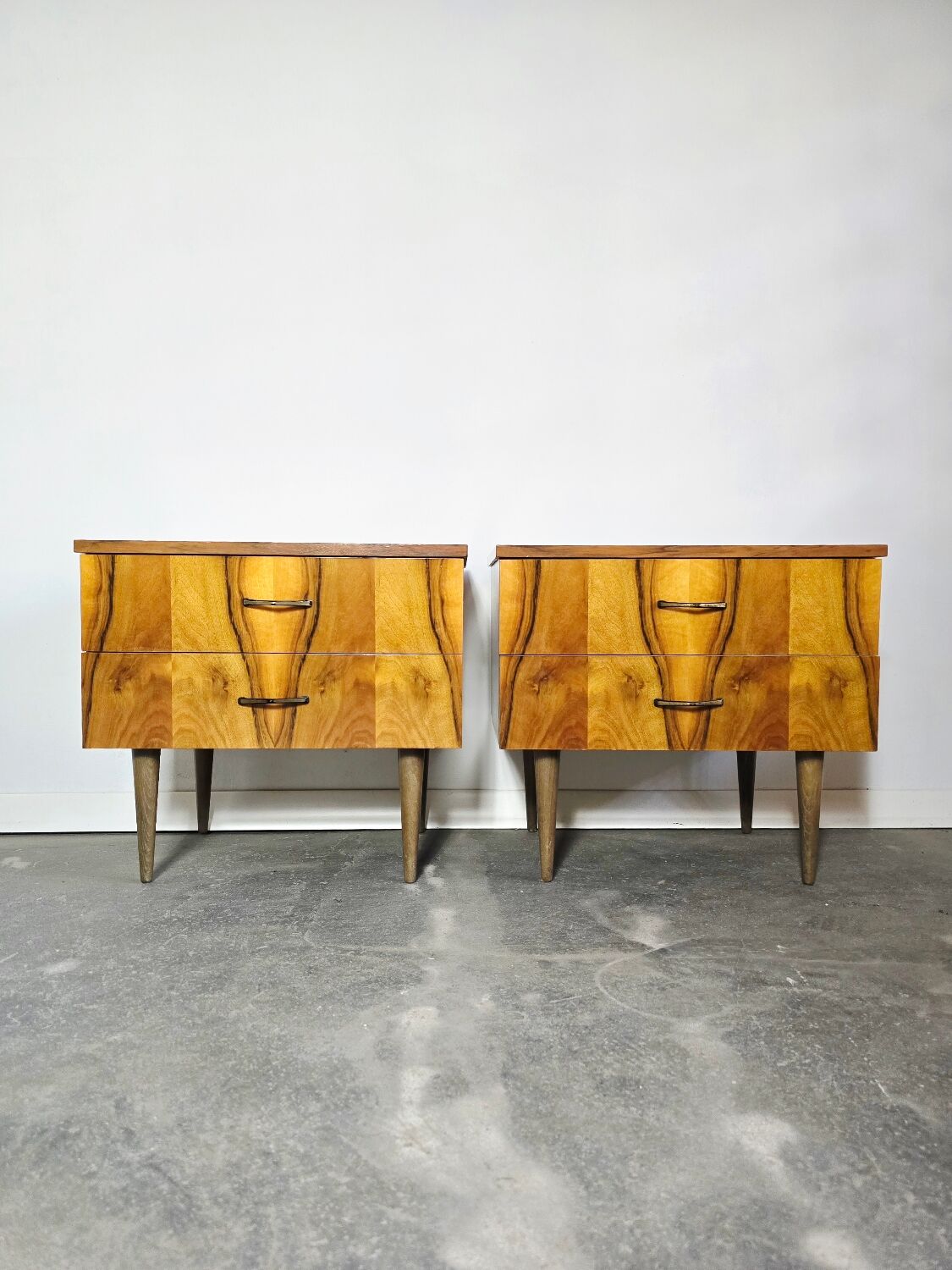 70s Mid-Century Modern Nightstand