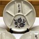 Saint-Amand Sologne - 6 compartmentalised fondue plates