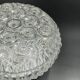 Glashütte Limburg vintage glass ceiling light rose