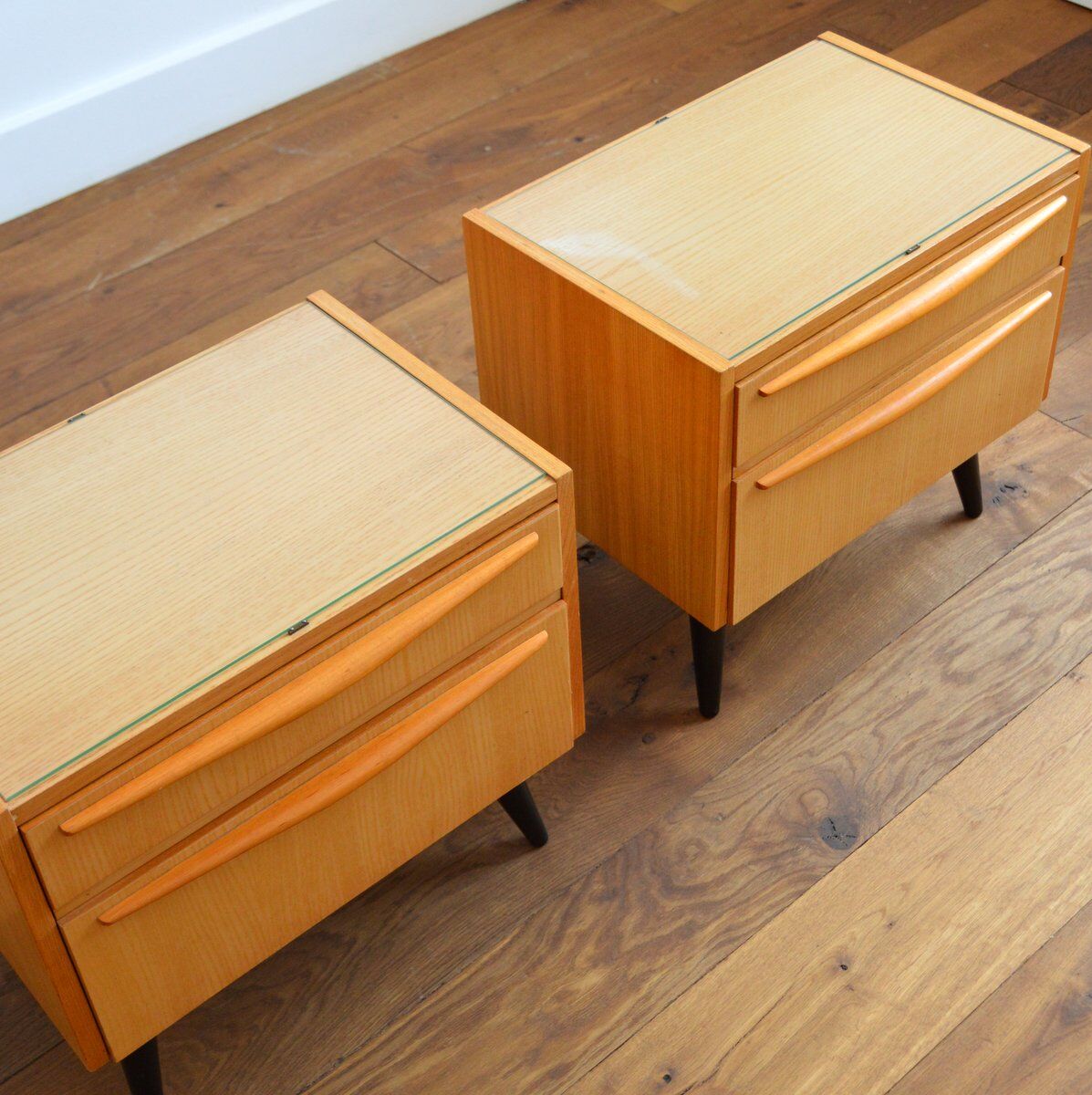 Pair of vintage bedsides 1960s