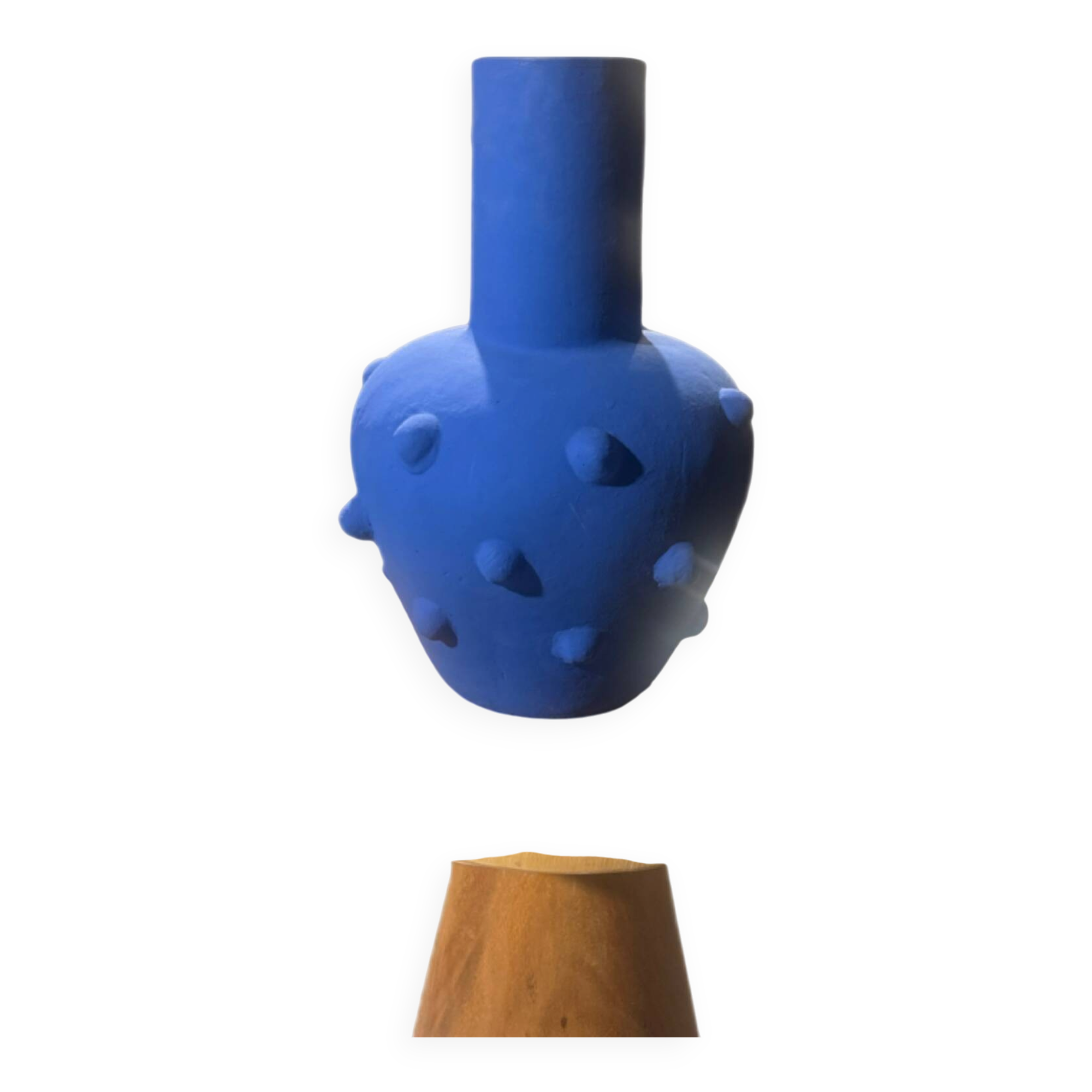 Blue vase