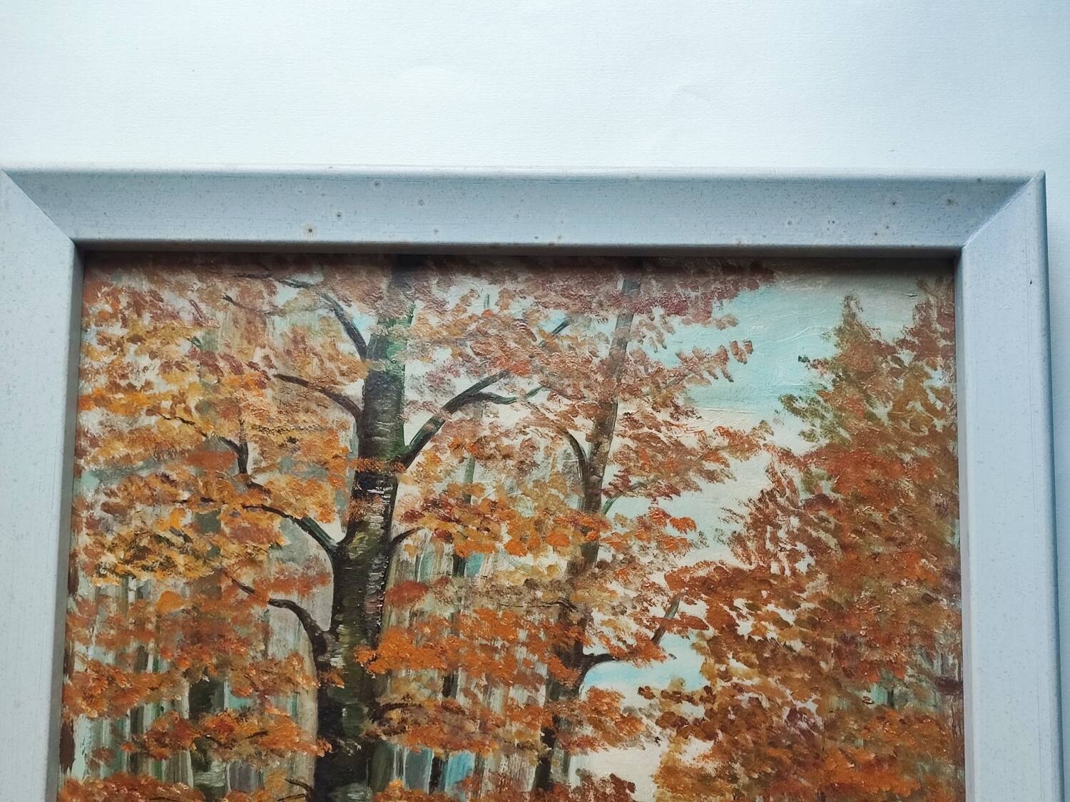 Tableau - paysage forestier