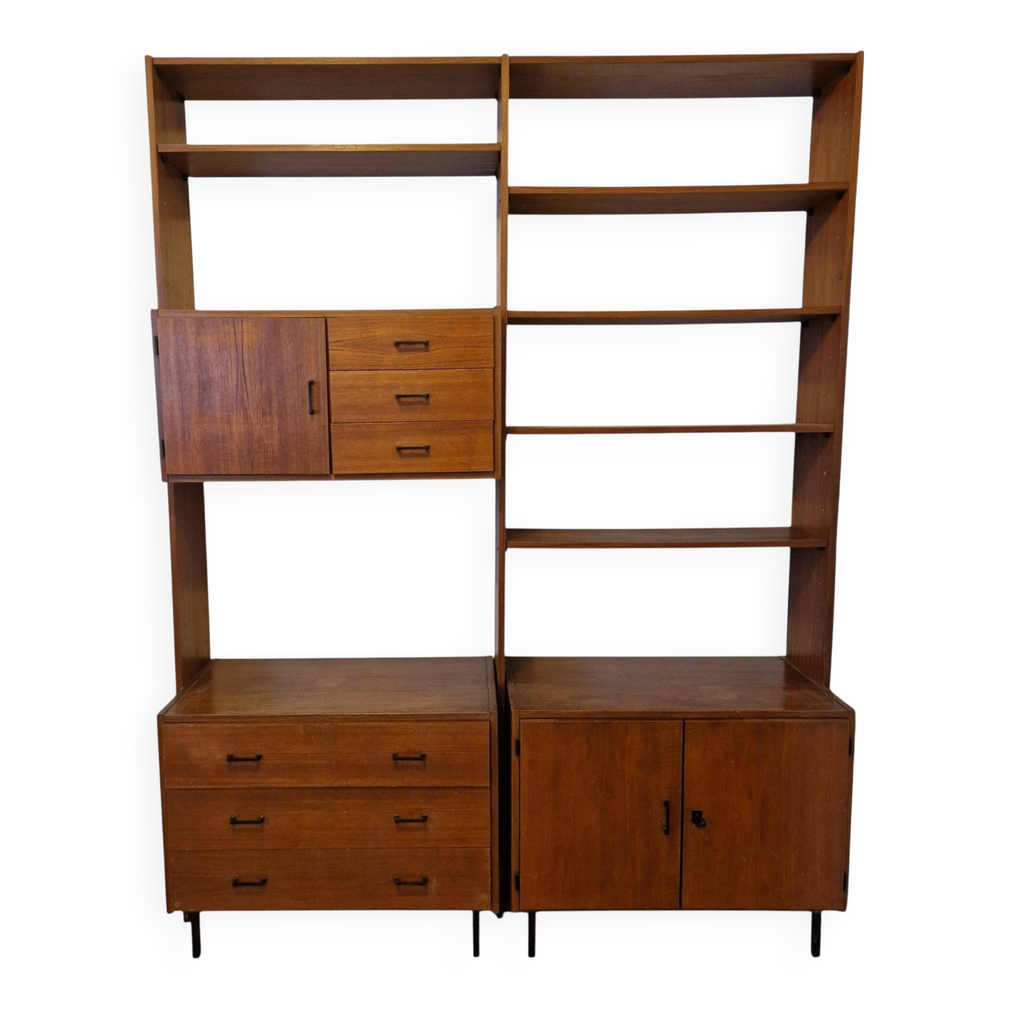 Vintage wall unit by Simpla Lux Holland, 1960s