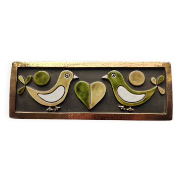 Box, jewellery box "doves" Mithé Espelt