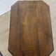 Art Deco wooden side table / end of vintage sofa or pedestal table