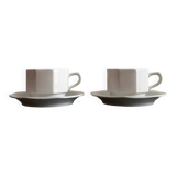 Coffee cups and saucers