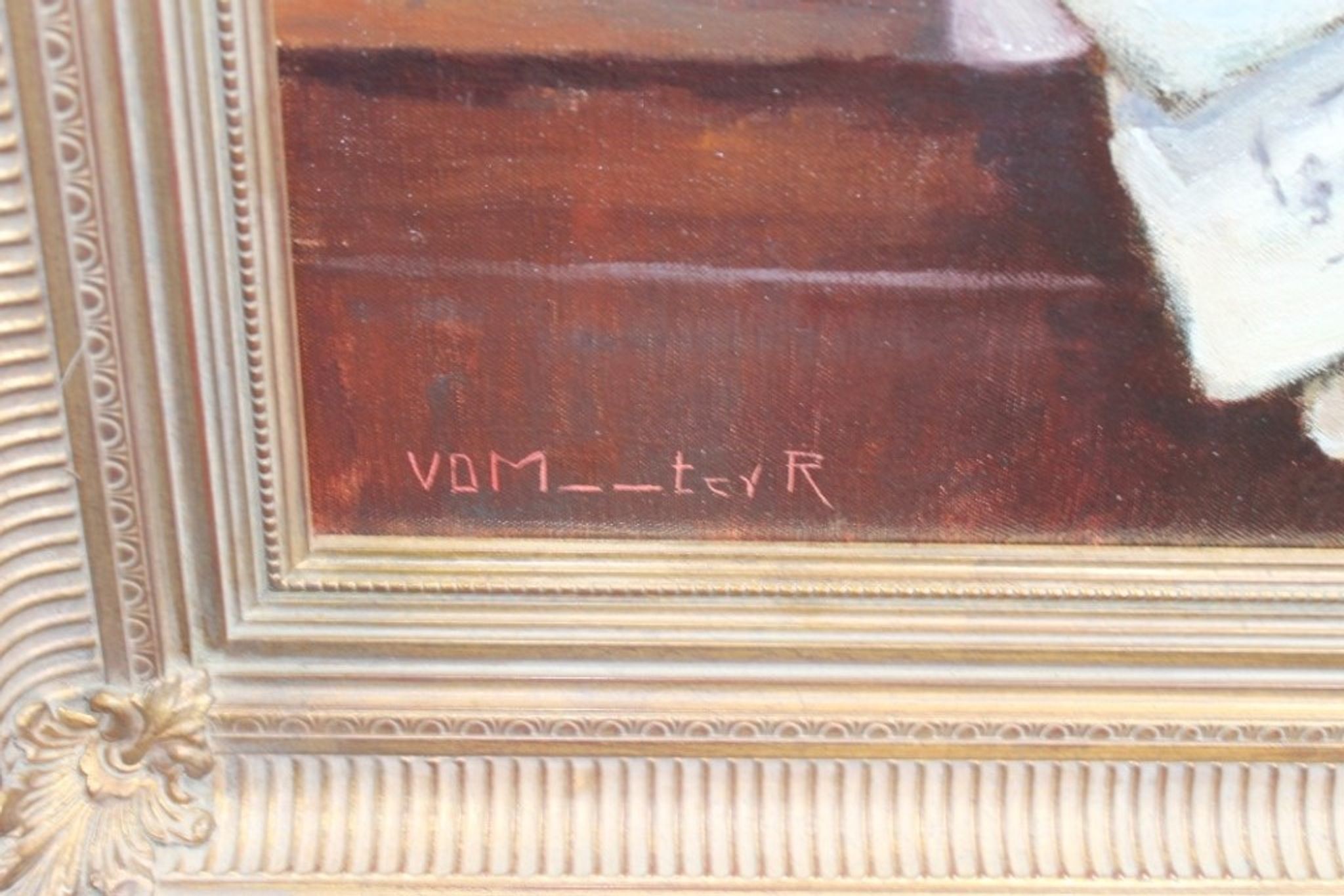 Peinture avec un violon