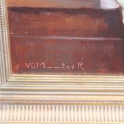 Peinture avec un violon