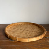 Rattan tray