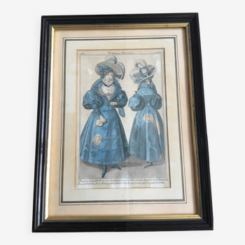 19th century fashion engravings