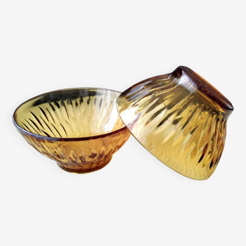 2 Véréco tempered glass bowls