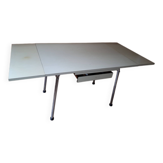 Table de cuisine extensible en formica année 70