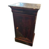 Louis Philippe mahogany bedside table