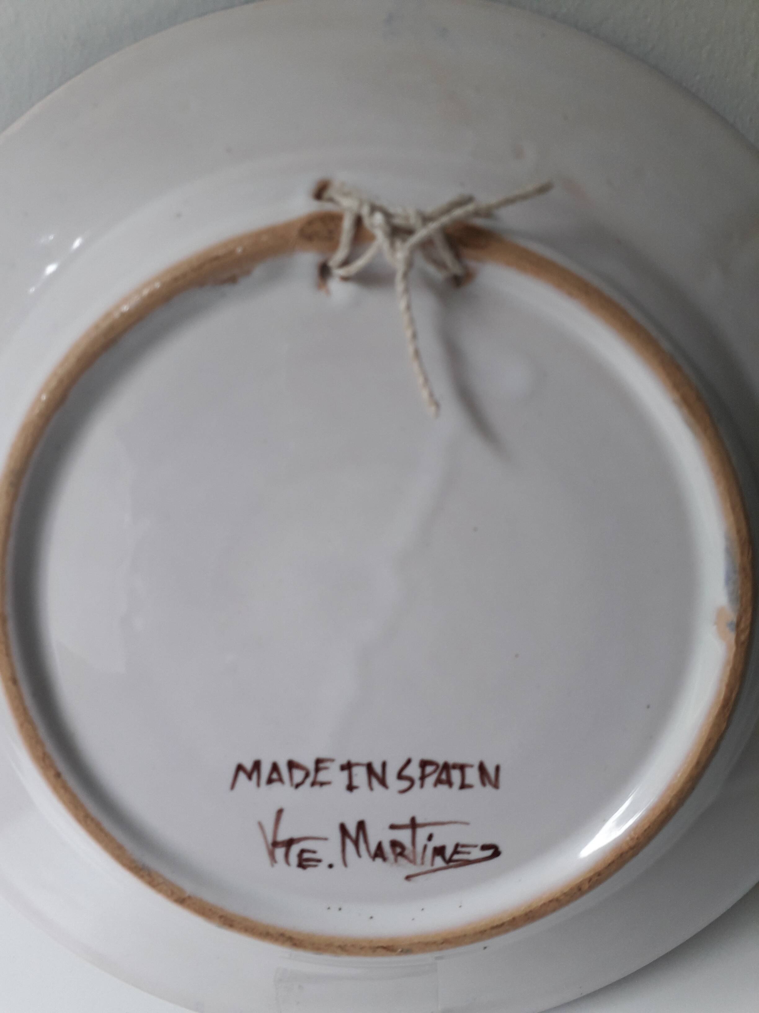 Vte martinez ceramic soup plate (21.5cm) a4