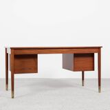 Midcentury Danish desk in teak by Børge Mogensen for Søborg Møbelfabrik 1960s