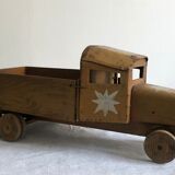 Antique toy, wood and metal truck