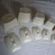 5 pots a porcelain epices of badonviller