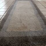 Tapis de couloir Gabbeh vintage fait main