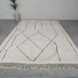 Traditional handmade pure wool rug, size 150 x 250 cm