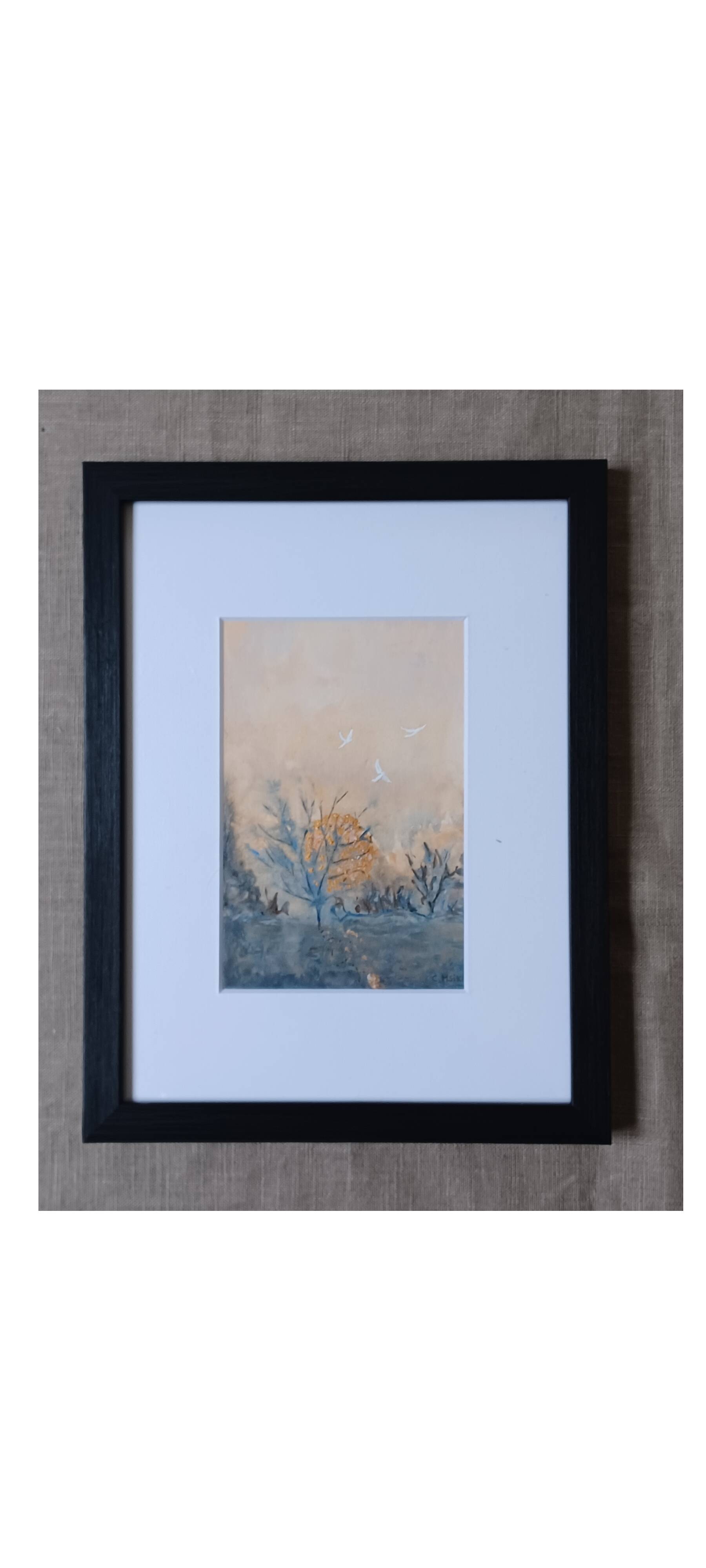 Set of 4 original framed paintings