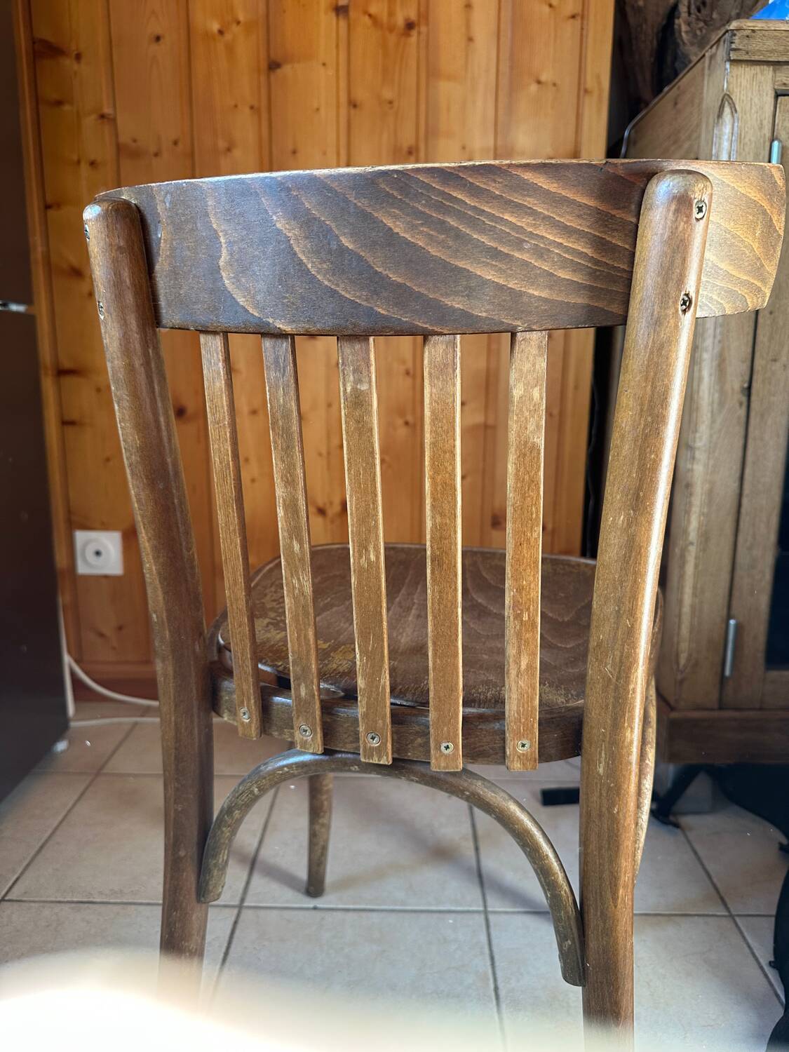 old bistro chair