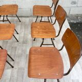 Set of 6 vintage Dutch Marko chairs