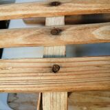 Old wooden sledge - vintage