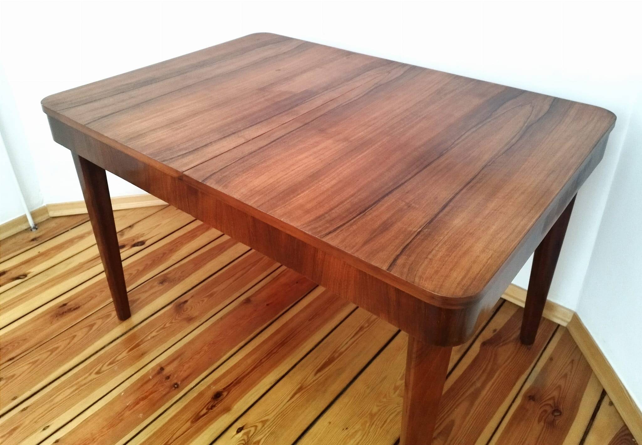 Czech dining table by Jindřich Halabala for Up Závody, 1950s