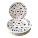 6 Churchill English Porcelain Dessert Plates Finland Pattern