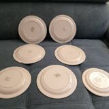 Set of Longwy Betty plates