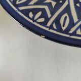 Trio of Moroccan glazed earthenware bowls
