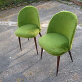 Pair of moumoutte chairs