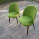 Paire de chaise moumoutte