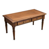 Cherry wood coffee table