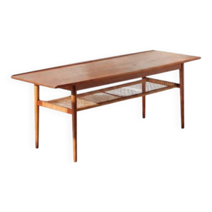 Table basse scandinave - teck