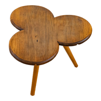 Clover table, solid wood