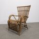 Vintage bamboo armchair