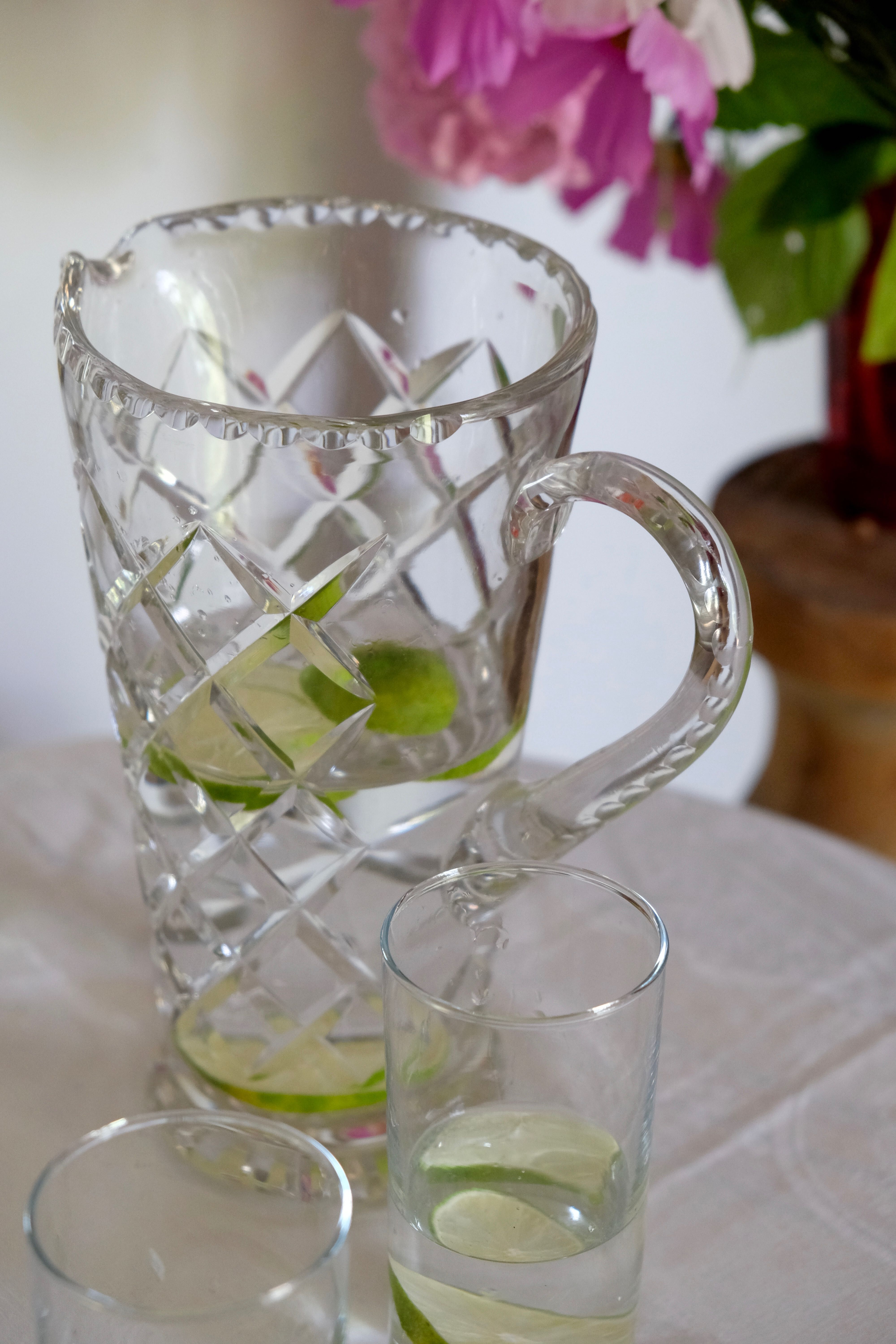 Broc in cut crystal 50s