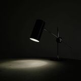 Black Swedish Mid Century Anders Pehrson "781B" Desk Table Lamp, 1960s