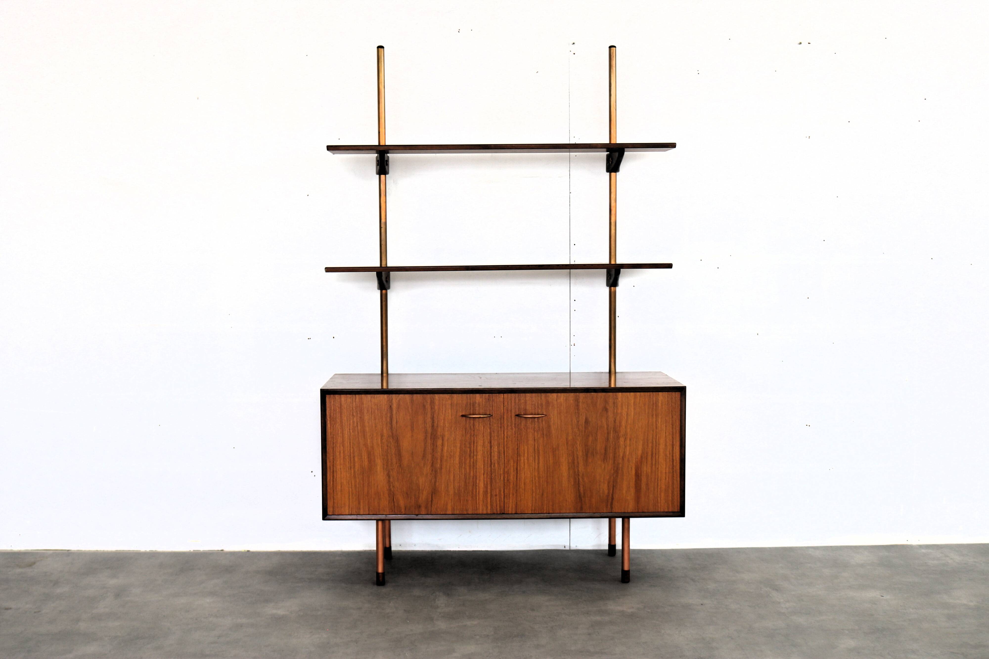 vintage bookcase | wall cabinet | 1960s | Swedish