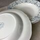 Assiettes terre de fer anglaises Ridgways XIX ème