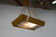 Mid-Century Wood and Glass Chandelier by Krasna Jizba, 1950s