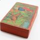 Set of wooden cubes ancient tales of Perrault butcherat