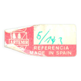 Brutalist stool design Artemi 50s