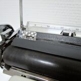 typewriter Olympia metal large cart A3 years 60