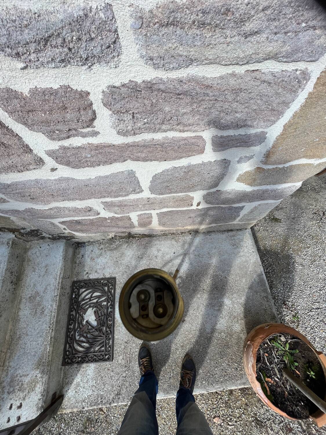 Pied de lampe
