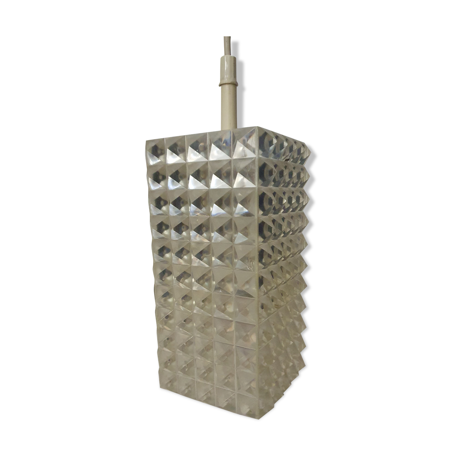 Diamond ceiling lamp design Aloys Gangkofner edition Erco