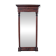 Antique Biedermeier mirror, Northern Europe, circa 1860.