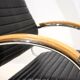 Chaise de salle à manger/conférence en cuir Thonet S74 par Josef Gorica, 1990